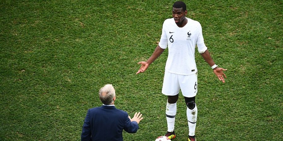 Hindari Kekacauan, Didier Deschamps Tak Pilih Paul Pogba Jadi Kapten Prancis