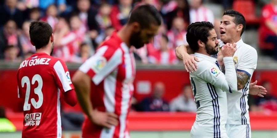 Dua Gol Isco Bantu Madrid Kalahkan Gijon