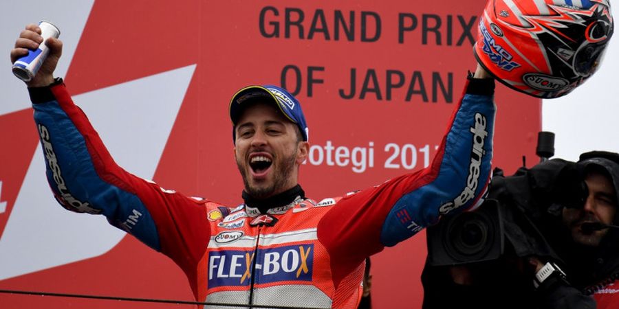 Juara GP Jepang 2017, Andrea Dovizioso Samai Casey Stoner