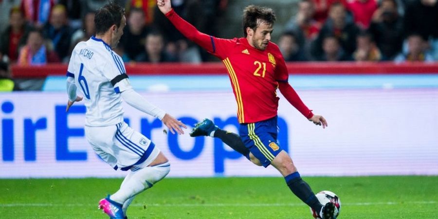 SIlva Masuk Jajaran Elite Pencetak Gol Terbanyak Spanyol