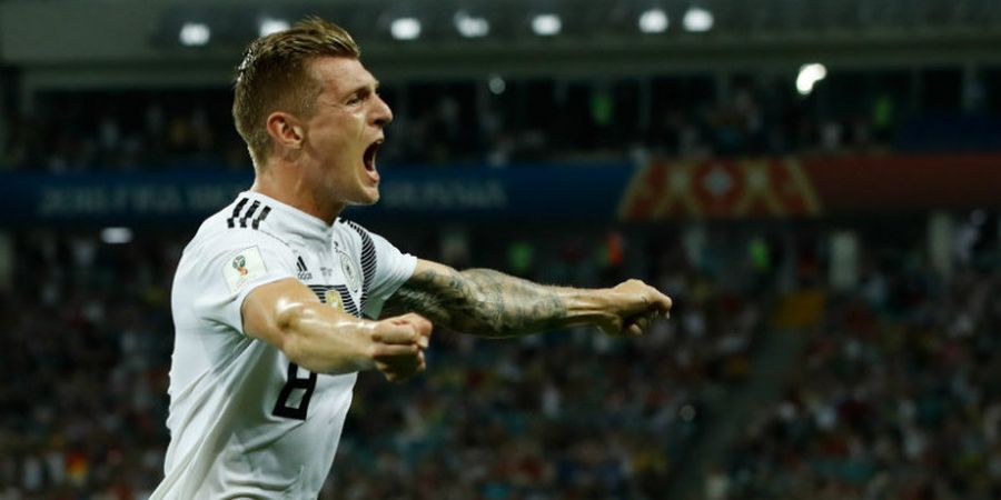 Toni Kroos Rela Merajah Tubuhnya sebagai Bentuk Perayaan Ulang Tahun Sang Anak