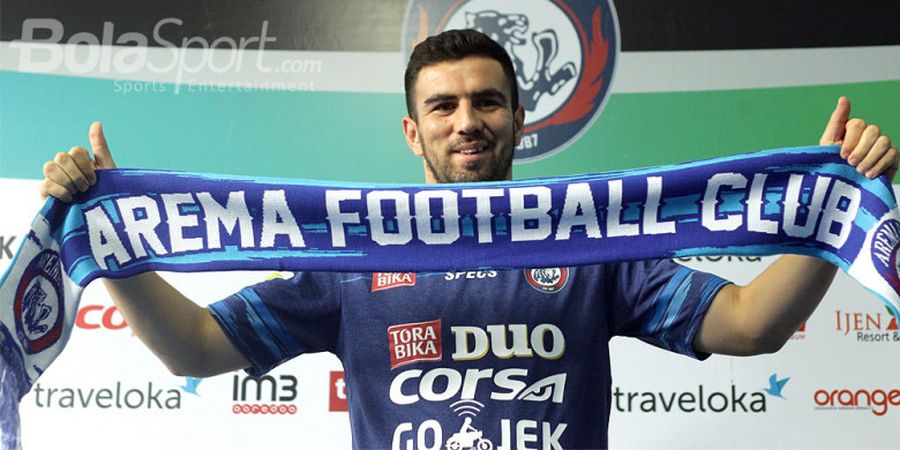 Resmi, Arema FC Perpanjang Kontrak Ahmet Atayev