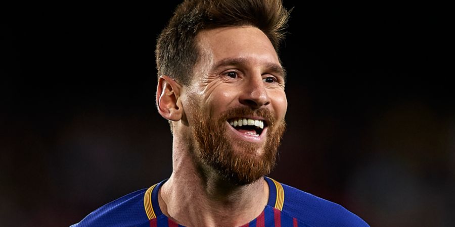 Barcelona Vs Juventus - Sebelum Berlaga, Lionel Messi Sempatkan Diri Bermain dengan Mickey Mouse