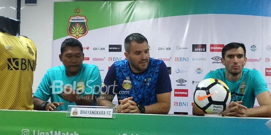 Hanya Meraih 1 Poin Lawan Arema, Pelatih Bhayangkara FC Ambil Sisi Positif Soal Pertahanan Tim