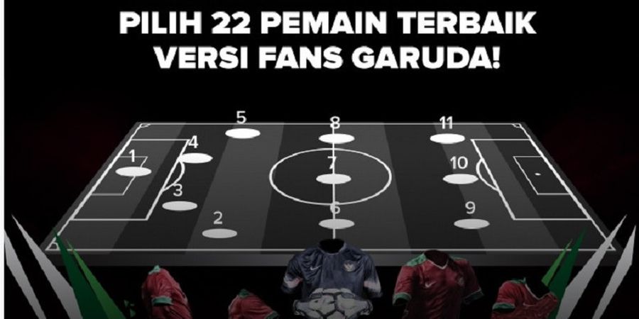 11 Pemain Indonesia Selection Pilihan Publik untuk Laga Kontra Islandia, Ada Kejutan
