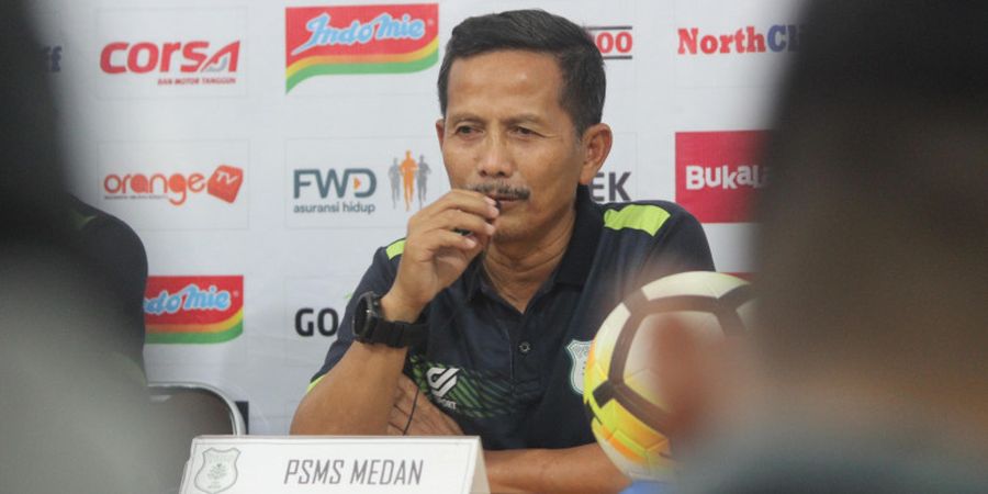 Djadjang Nurdjaman Sudah Tahu Bakal Dipecat PSMS Medan