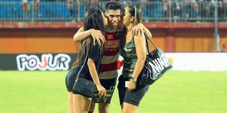 Berkat Ciuman dari Bidadari Cantik Ini, Fabiano Beltrame Jadi Ganas di Kandang Persija