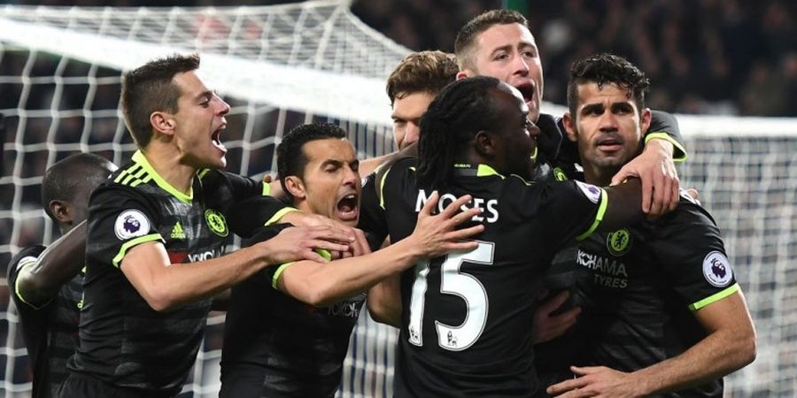 Gol Hazard dan Costa Kokohkan Chelsea di Puncak Klasemen