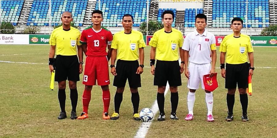 Indonesia Vs Vietnam - Meski Kalah, Salah Satu Pemain Timnas U-19 Indonesia Sempat Berikan Umpan Jauh Berkelas