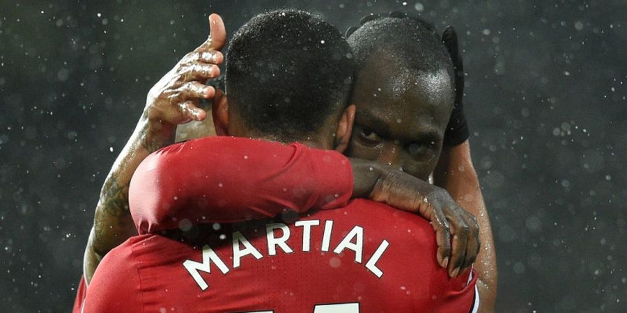 Link Live Streaming Everton Vs Manchester United - Anthony Martial Emban Tugas Romelu Lukaku 