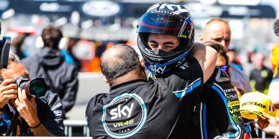 Hasil Moto2 GP Prancis - Francesco Bagnaia Raih Kemenangan Ketiga