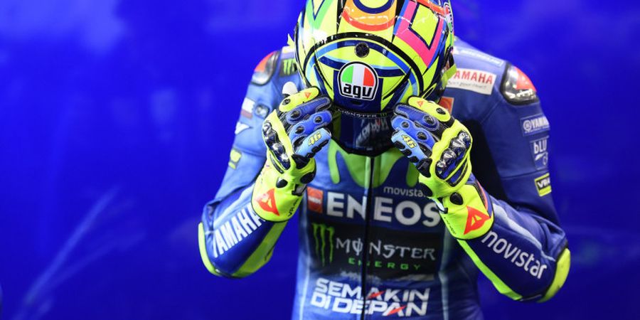 Tes Pramusim MotoGP - Baru 30 Menit, Motor Valentino Rossi Langsung Ringsek