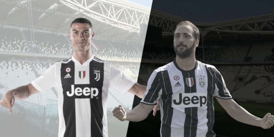 Gonzalo Higuain dan Cristiano Ronaldo Sama-sama Menuju Markas Juventus, Ada Kabar Baik dan Kabar Buruk