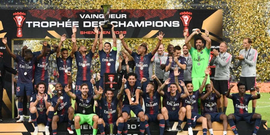 Juara Piala Super Prancis 2018, PSG Resmi Penguasa Gelar Terbanyak