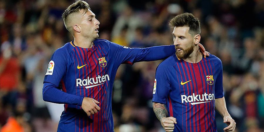 Susunan Pemain dan Live Streaming Barcelona Vs Olympiacos - Lionel Messi dan Luis Suarez Ditemani Satu Kawan di Depan