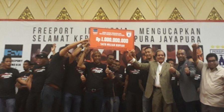 Freeport Beri Sinyal Dukung Persipura untuk Musim Depan