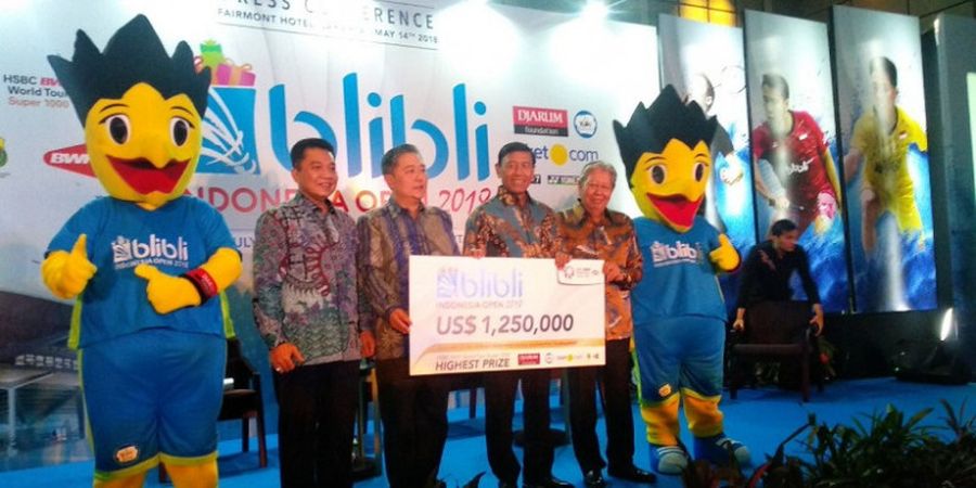 Tenang! Ketua PBSI Pastikan Indonesia Open 2018 Berlangsung Aman