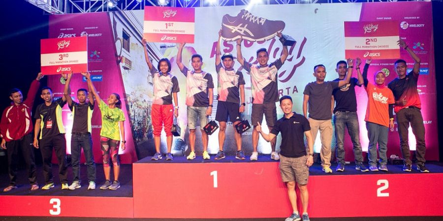 Ajang Maraton Beregu Asics Relay Indonesia Kembali Digelar di Jakarta