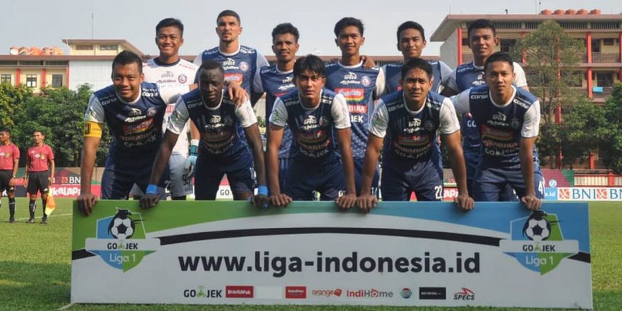 Link Live Streaming Arema FC Vs Perseru Serui - Misi Singo Edan Pertahankan Rekor Kandang