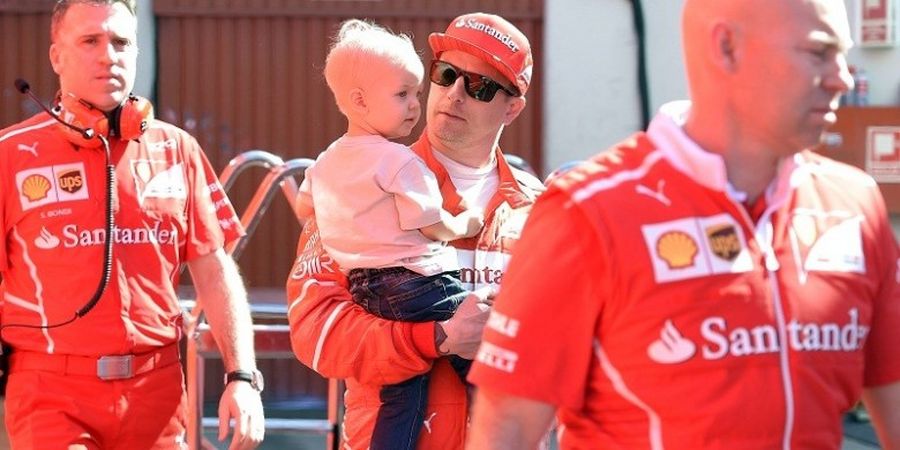 Raikkonen dan Sang Istri Dikaruniai Anak Perempuan