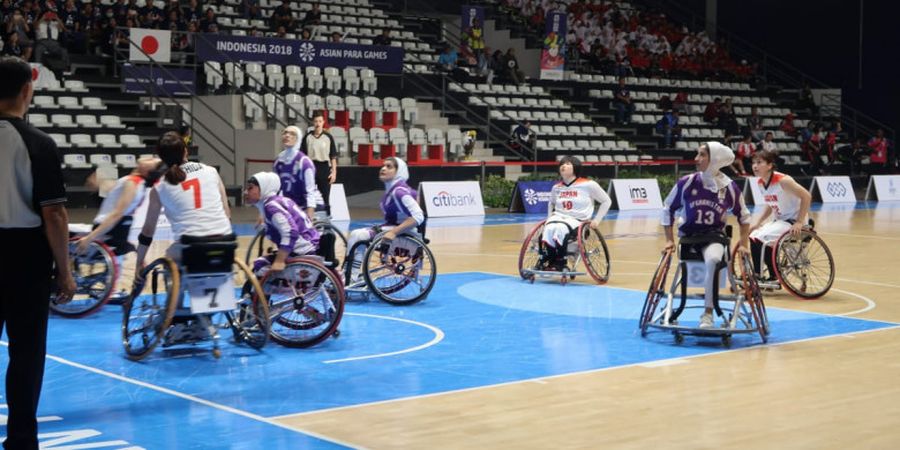 Asian Para Games 2018 - Tim Putri Jepang Optimistis Lolos ke Partai Final Wheelchair Basketball