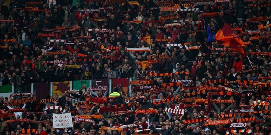 Ultras AS Roma Boikot Laga Lawan Lyon