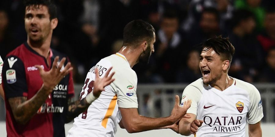 Kalahkan Cagliari, AS Roma Tinggal Butuh Tambahan 3 Poin demi Raih Tiket Liga Champions