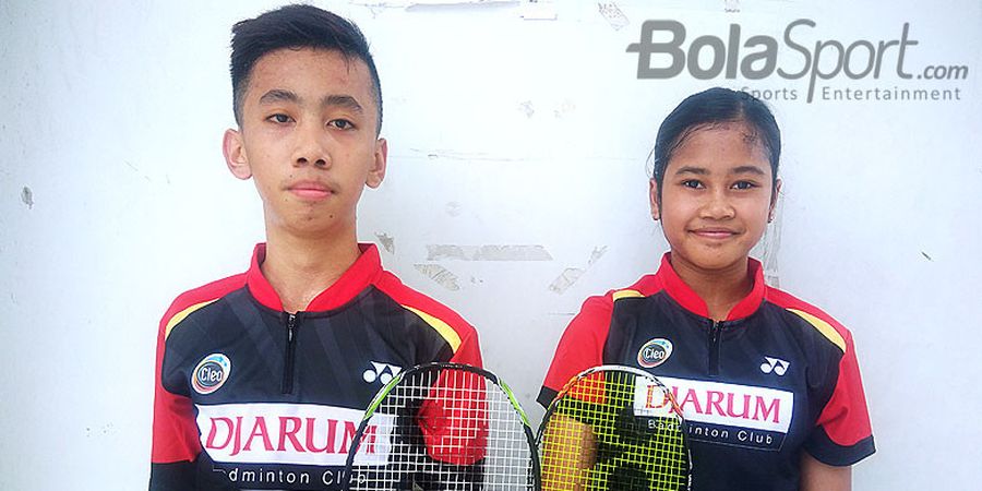 Pasangan Baru PB Djarum Tembus Final Ganda Campuran Remaja pada Djarum Sirnas Li Ning Riau Open 2018