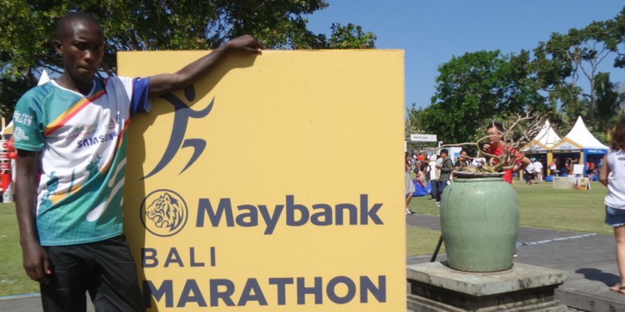 Pelari Kenya Ini Turun Level demi Wujudkan Ambisi Juara pada Maybank Bali Marathon 2017