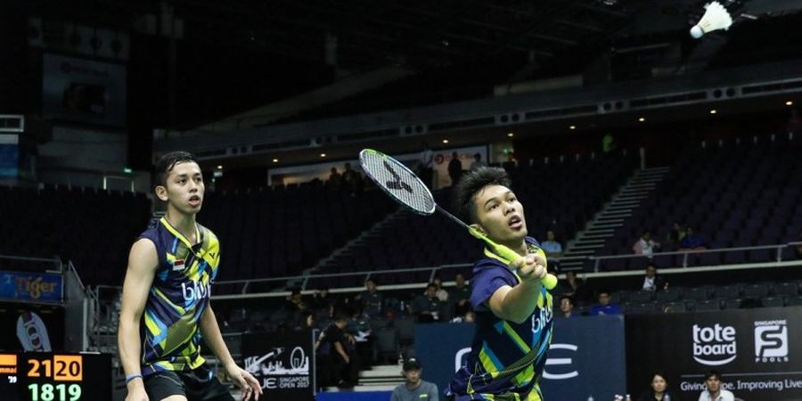 Fajar/Rian Tantang Angga/Ricky pada Babak Kedua Indonesia Open