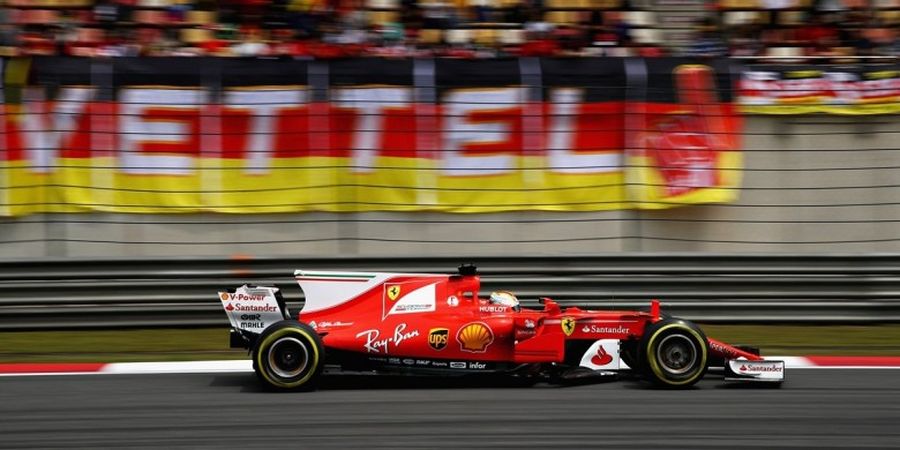 Giliran Vettel Jadi yang Tercepat pada FP 3 GP China