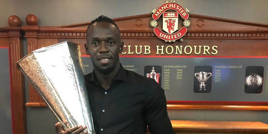 Awali Debut Sebagai Pesepak Bola, Usain Bolt Langsung Pamer Sesuatu