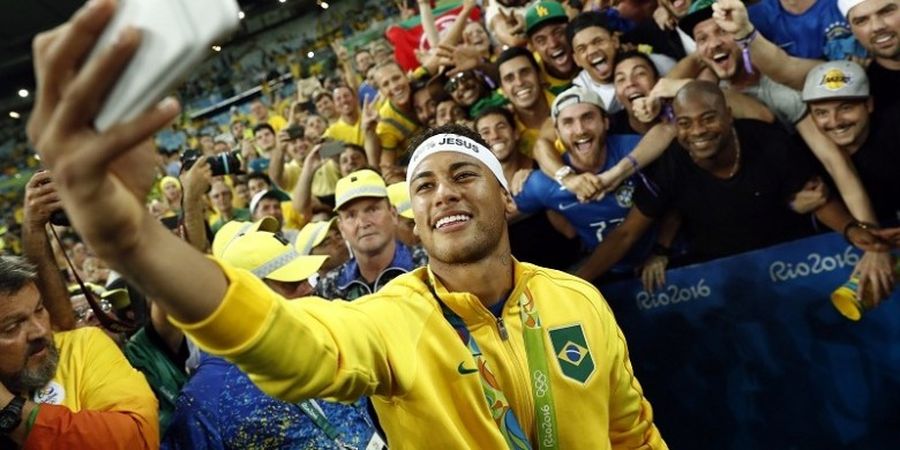 Neymar Lepaskan Jabatan Kapten Timnas Brasil