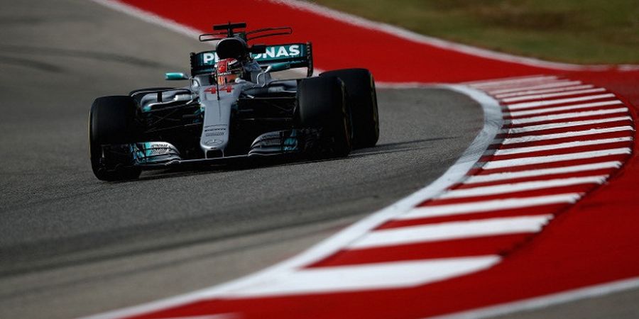 F1 GP Amerika - Lewis Hamilton Jadi yang Tercepat pada Sesi Latihan Ketiga