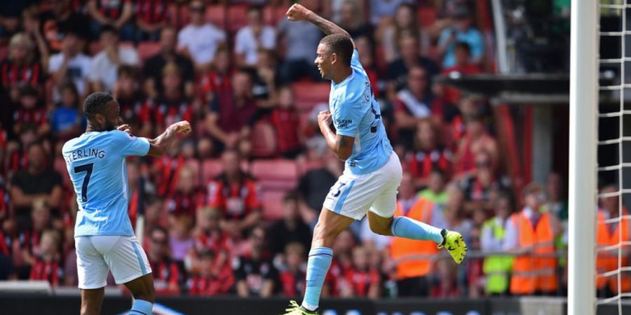 Menang atas Bournemouth, Manchester City Kukuhkan Status sebagai Jago Tandang
