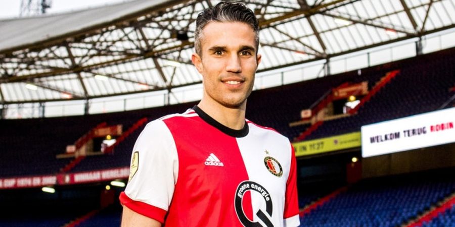 Usai 14 Tahun Melanglang Buana, Robin van Persie Cetak Gol Lagi di Eredivisie