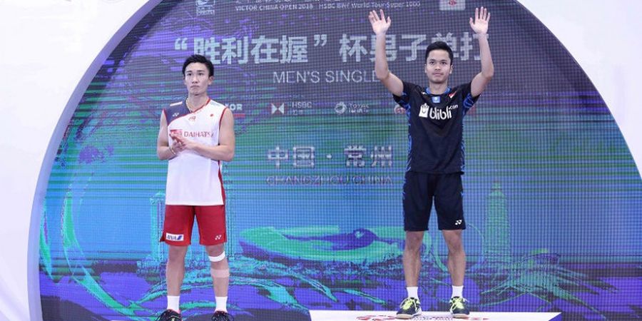 Rekap Hasil Final China Open 2018  - Anthony Ginting Sumbang Gelar untuk Indonesia, 5 Negara Berbagi Titel Juara