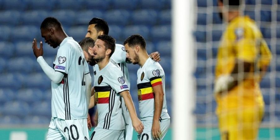 Hasil Kualifikasi Piala Dunia Zona Eropa, Pesta Gol Belgia