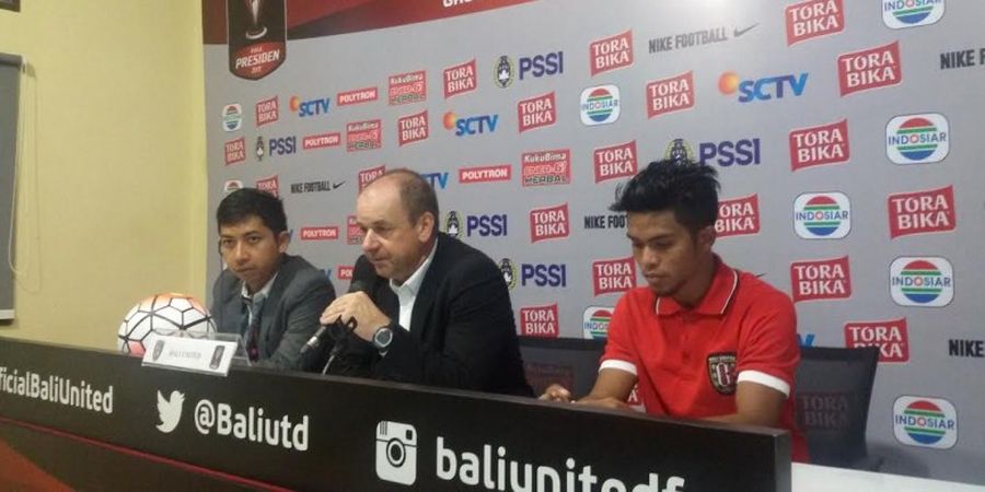 Gagal Menang, Pelatih Bali United Ungkap Kelemahan Timnya