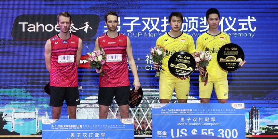 Siapa Sangka, Ini Kesamaan Indonesia dan Denmark di China Open dan Hong Kong Open 2017