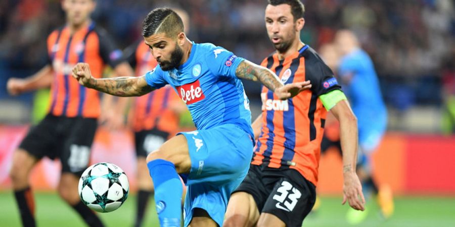 Lorenzo Insigne Bingung Napoli Kalah dari Shakhtar Donetsk