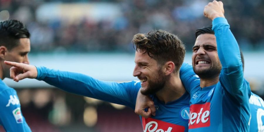Hasil Liga Italia - Napoli Kokoh di Puncak Klasemen seusai Libas Bologna