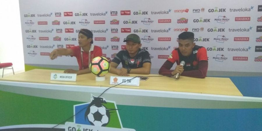 PS TNI Vs Perseru Serui - Komentra Rudy Eka Setalah Timnya Menang Berkat 2 Gol Penalti