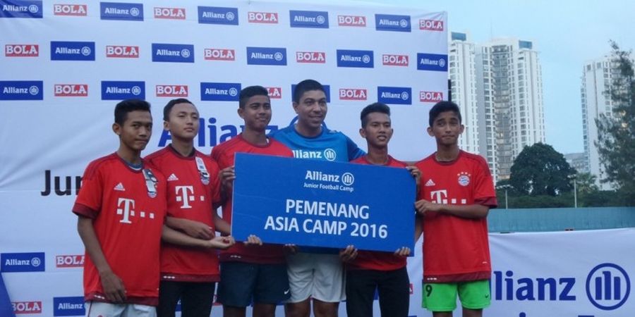 Allianz Junior Football Camp 2016 Zona Jakarta Lahirkan 5 Pemenang