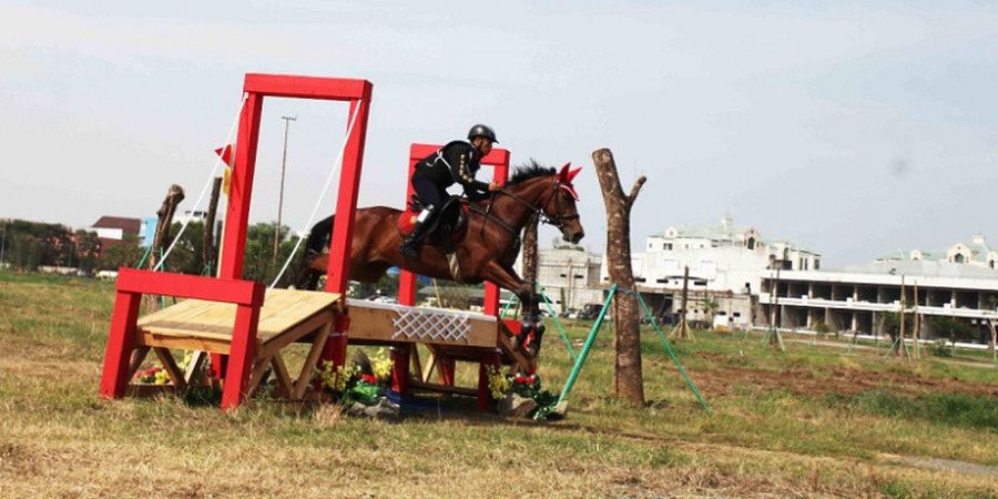 Satker Berkuda Menggelar Seri II Kualifikasi Equestrian Asian Games 2018