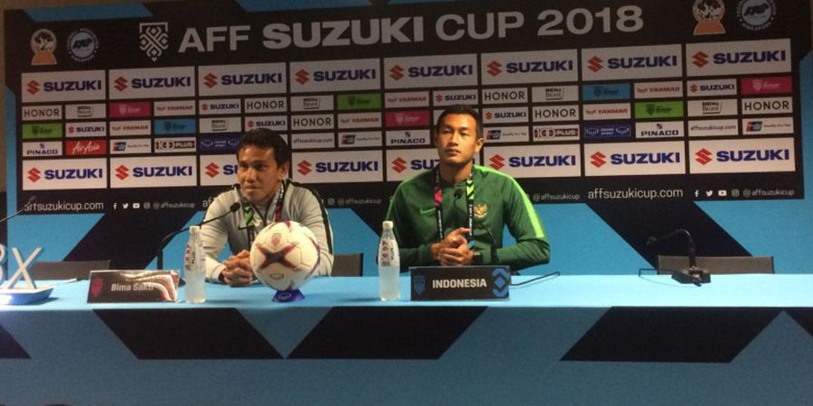 Piala AFF 2018 - Timnas Indonesia Vs Singapura, Ini Poin-poin Menarik Bima Sakti dan Fandi Ahmad
