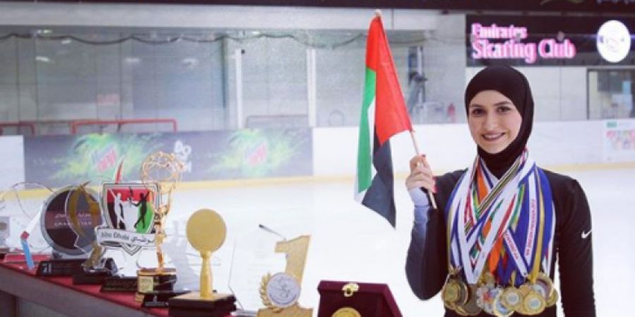 Inilah Sosok Atlet Cantik Uni Emirat Arab yang Sempat Menarik Perhatian Netizen Indonesia