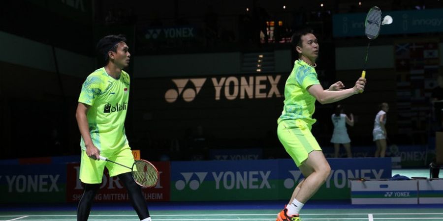 German Open 2018 - Menang Straight Games, Mohammad Ahsan/Hendra Setiawan Kantongi Tiket Semifinal