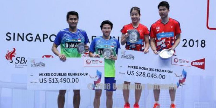 Gelar Singapore Open 2018 Jadi Bekal Pasangan Malaysia Ini Menuju Kejuaraan Dunia 