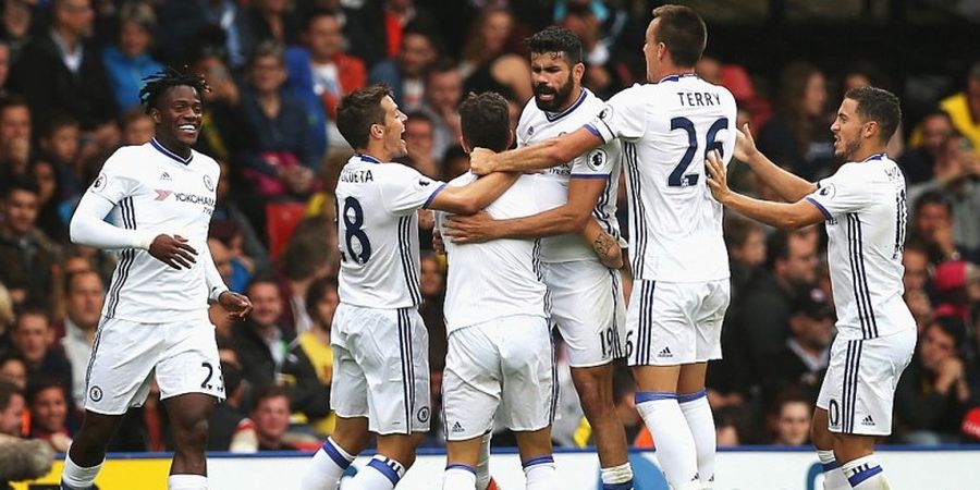 Lebih Dulu Tertinggal, Diego Costa Tentukan Kemenangan Chelsea